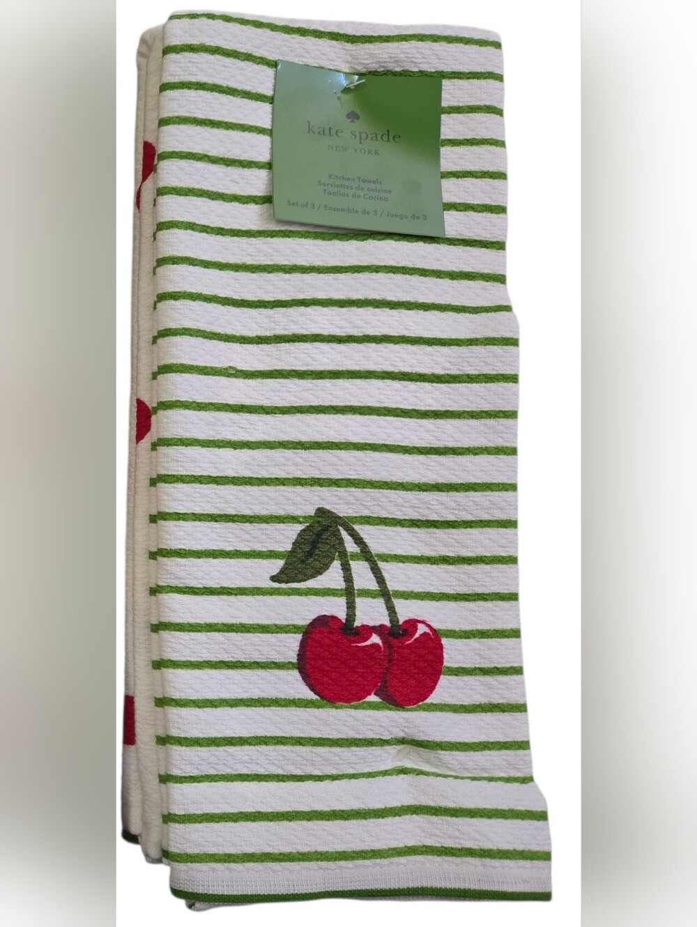 Kate Spade Cherry Kitchen Towels